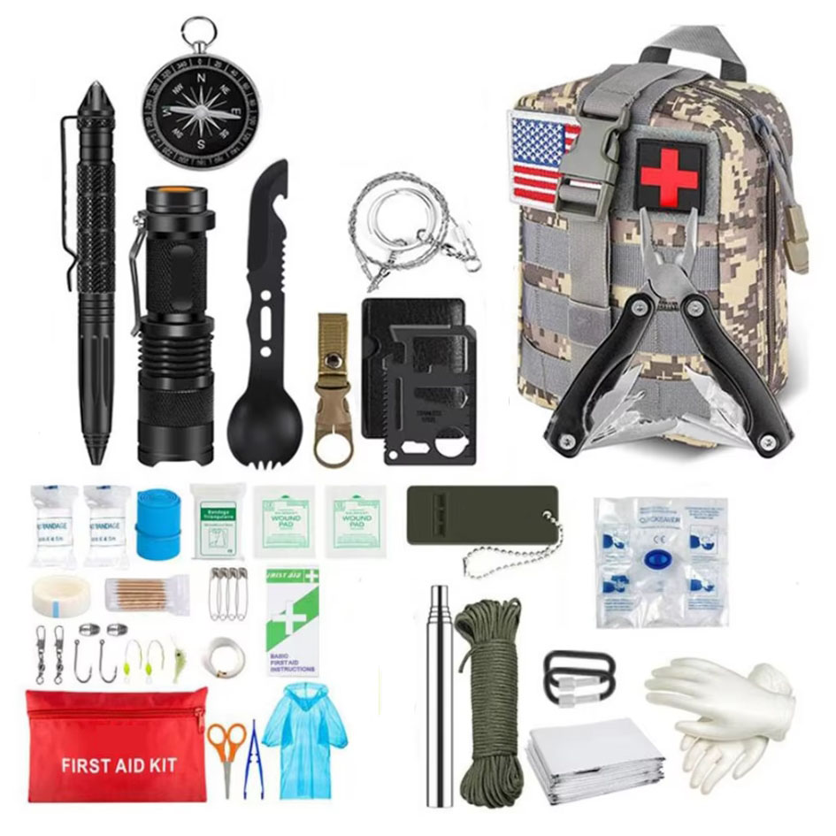Outdoor Adventure Kit - Hayatta Kalma İlk Yardım Çantası Hayatta