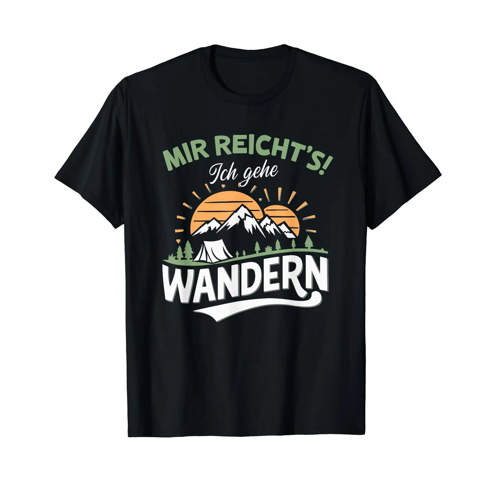 Outdoor Adventure Quotes Short - Almanca Yazılı Sponsörlü Reklam Tişörtü quot