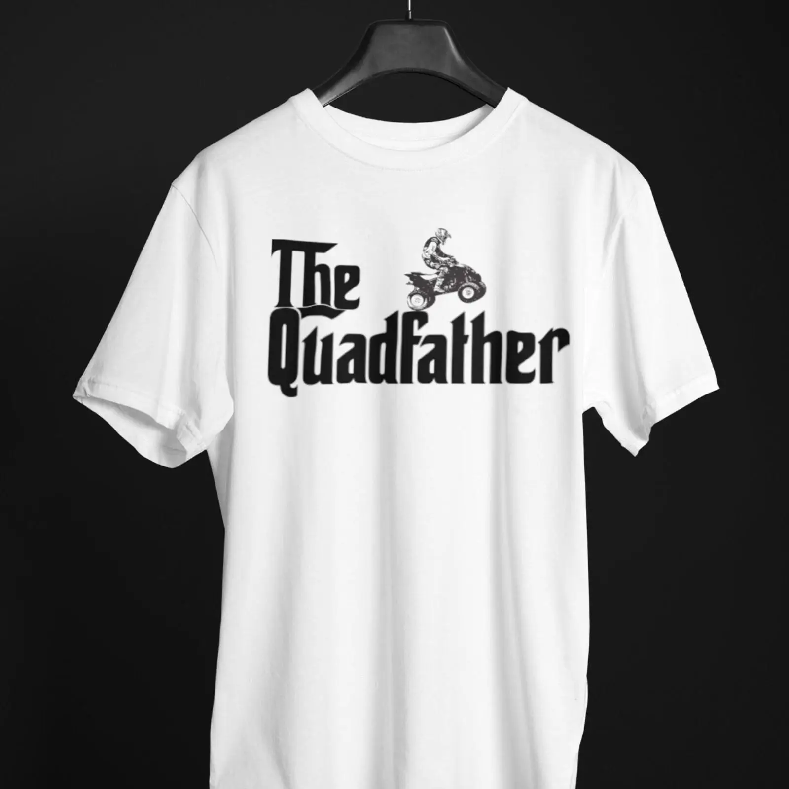 Outdoor Adventure Quad Biking - Quadfather Komik ATV Sürücüsü Tişörtü Off