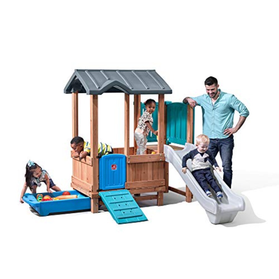 Outdoor Adventure With Kids - Ormanlık Macera Oyun Evi ve Kaydırak,
