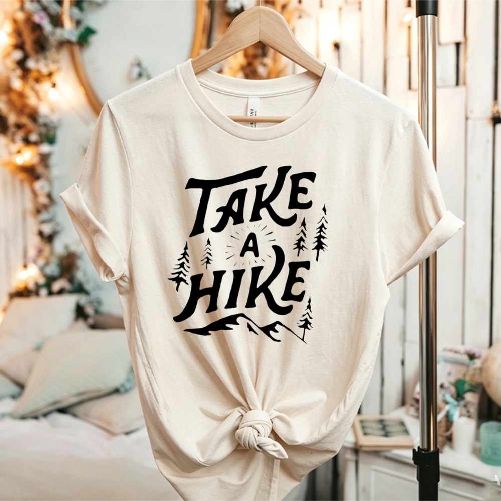 Outdoor Adventure Quotes Short - Doğa Yürüyüşü Yapın Çam Ağacı Dağ
