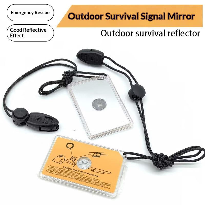 Signal Mirror Rescue - Açık Hava Hayatta Kalma Sinyal Aynası