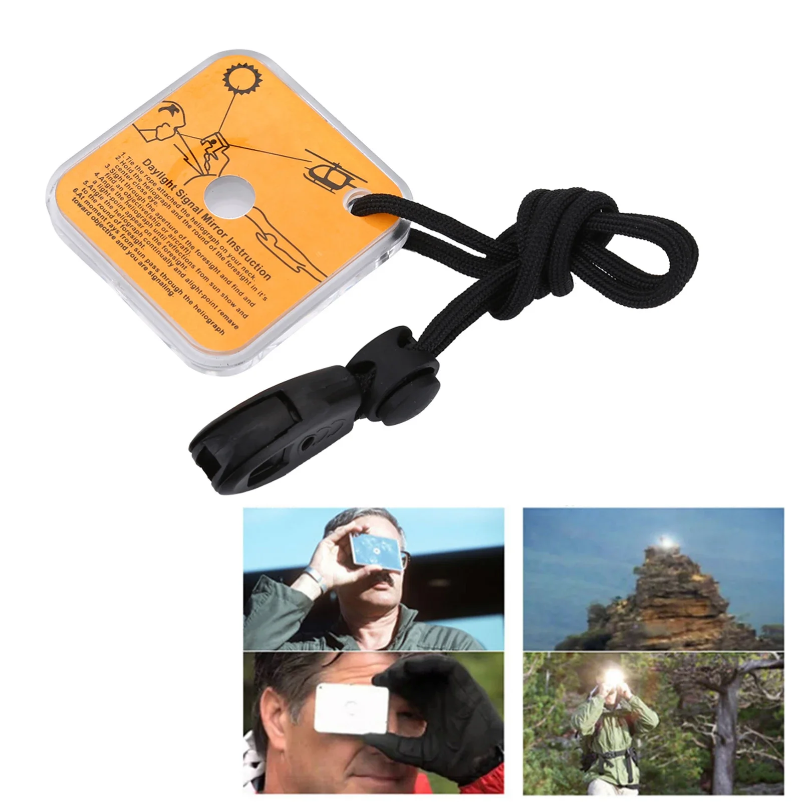 Açık çok fonksiyonlu Survival  - Signal Mirror Rescue incelemesi ve fiyatı