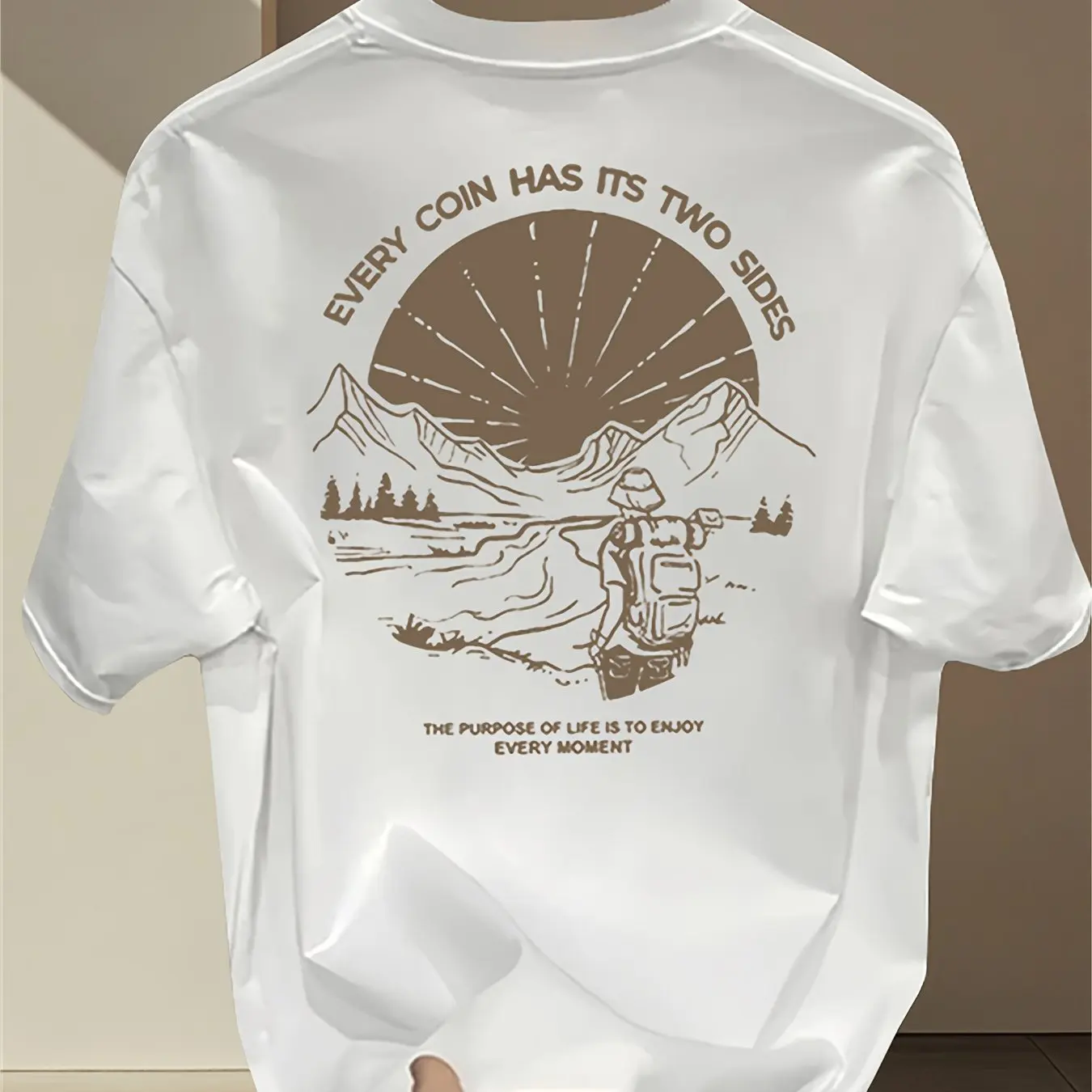 Vintage Dağ Yürüyüşü Grafik T  - Outdoor Adventure Quotes Short incelemesi ve fiyatı