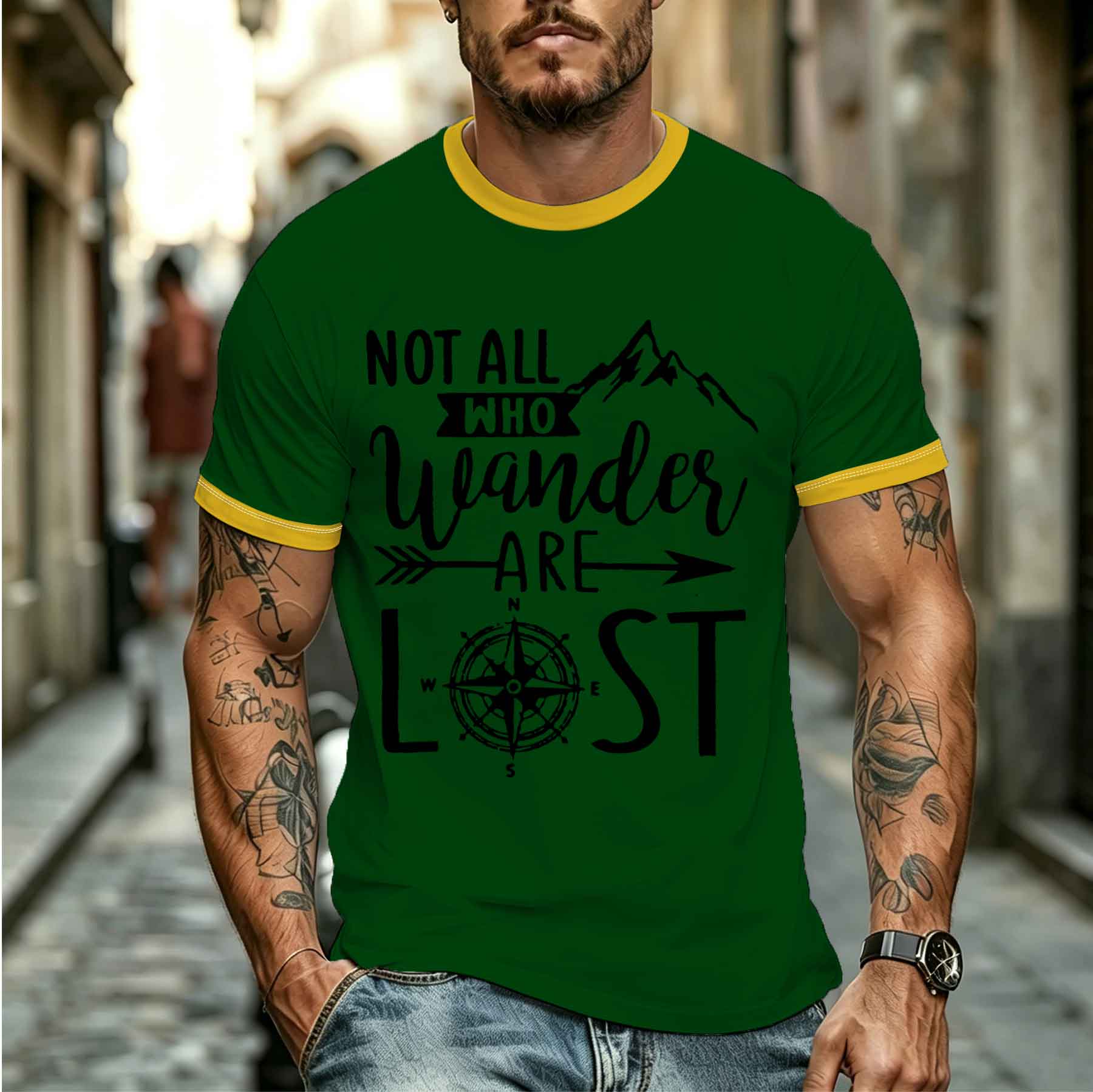 2026 yeni model Tee Şık Rahat  - Outdoor Adventure Quotes Short incelemesi ve fiyatı