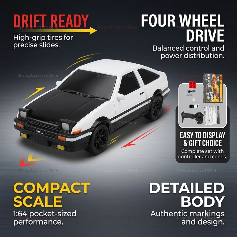 2026 RC Drift Arabaları 1/64 Ö - Outdoor Adventure Races incelemesi ve fiyatı
