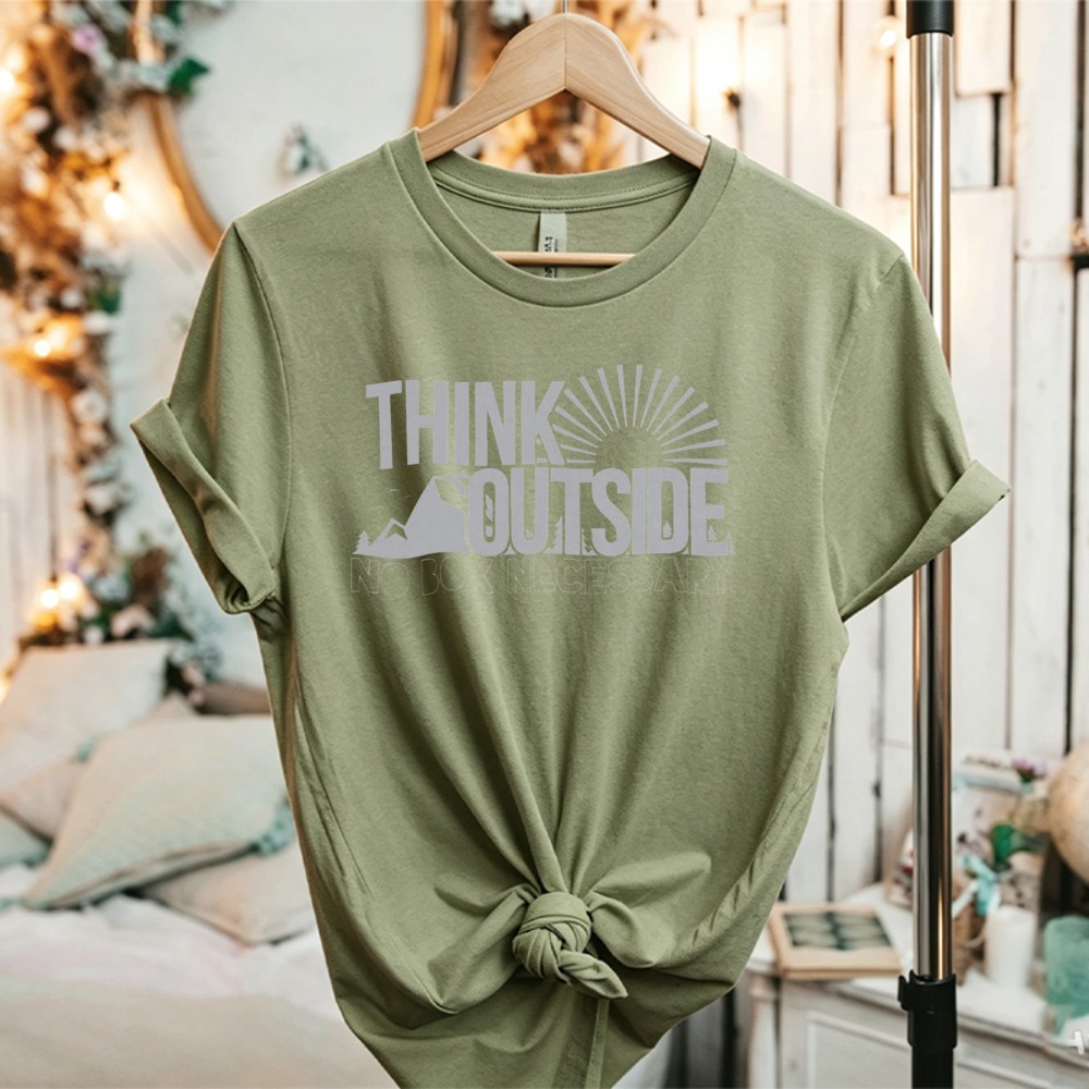 Think Outside Sun Mountain Gra - Outdoor Adventure Quotes Short incelemesi ve fiyatı