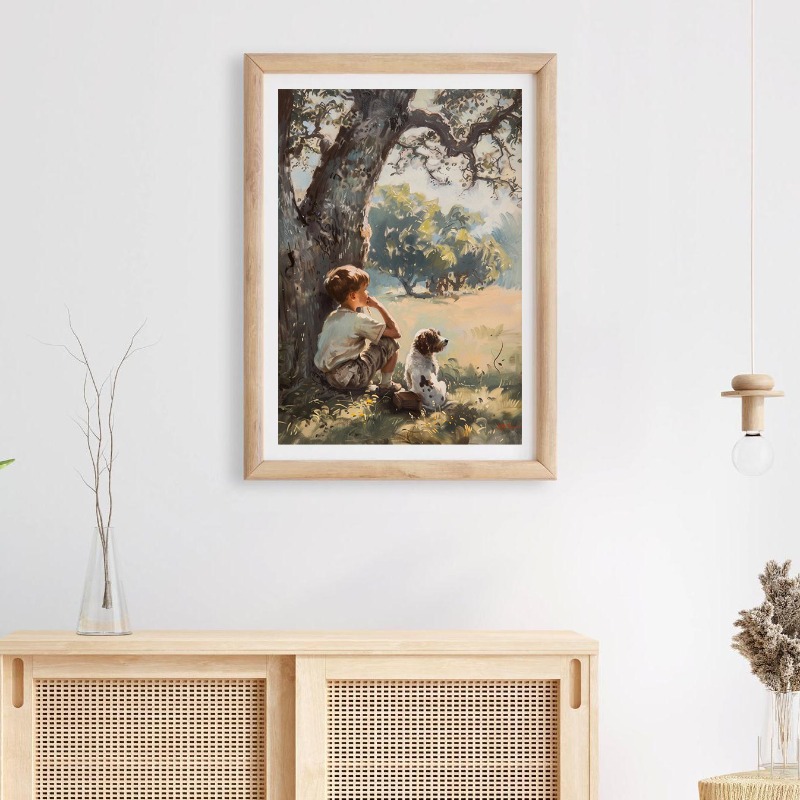 Vintage Erkek Odası sanat post - Outdoor Adventure With Kids incelemesi ve fiyatı