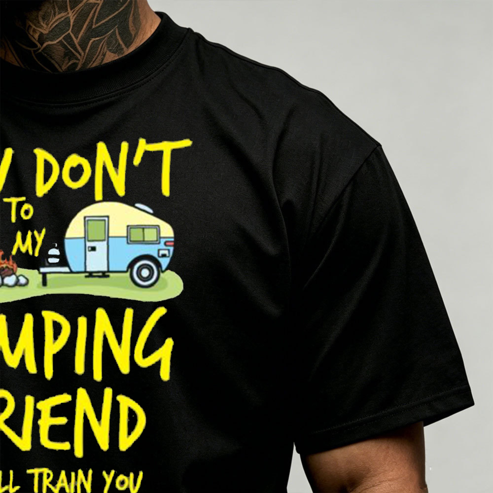 Kamp Karavanı Grafik Erkek Tiş - Outdoor Adventure Quotes Short incelemesi ve fiyatı