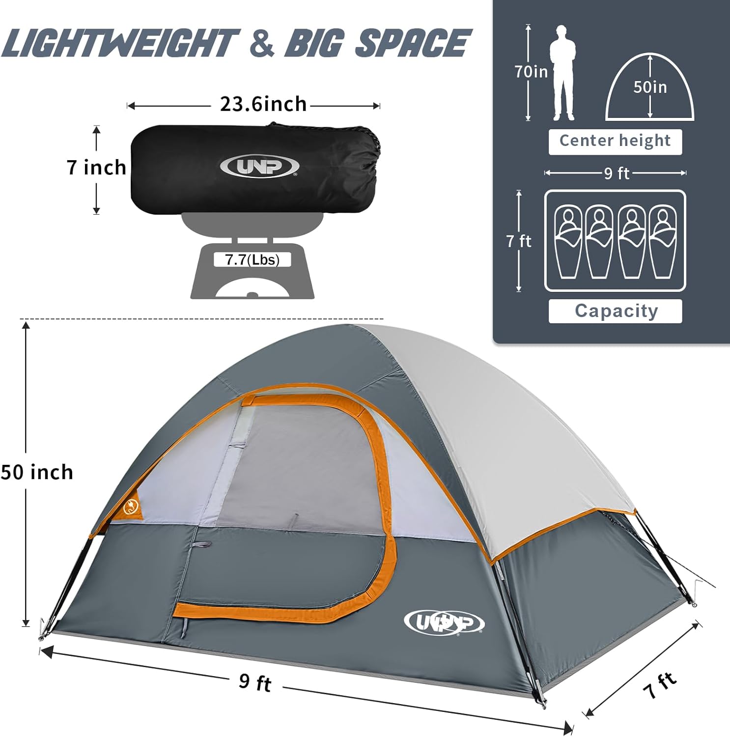 2-4 Kişilik Su Geçirmez Rüzgar - Outdoor Adventure Dome Shelter incelemesi ve fiyatı