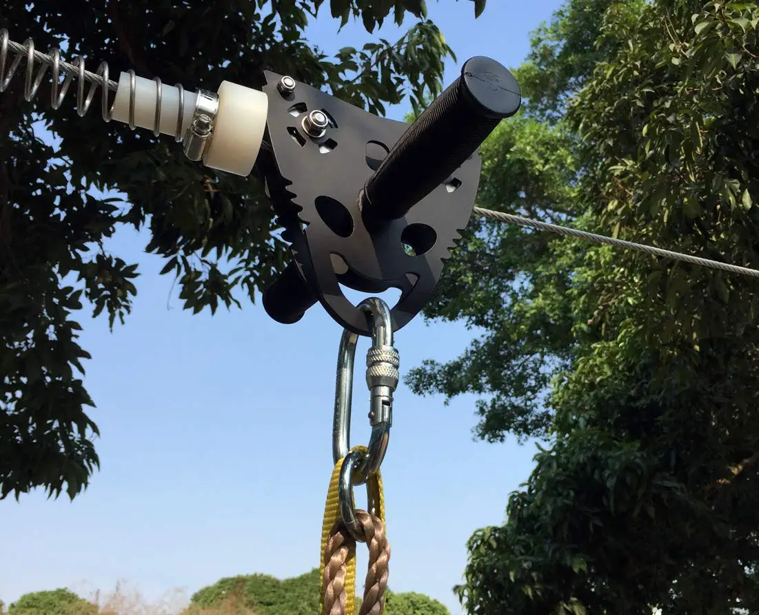 Yükseltilmiş 120ft Zip Line Se - Outdoor Adventure With Kids incelemesi ve fiyatı