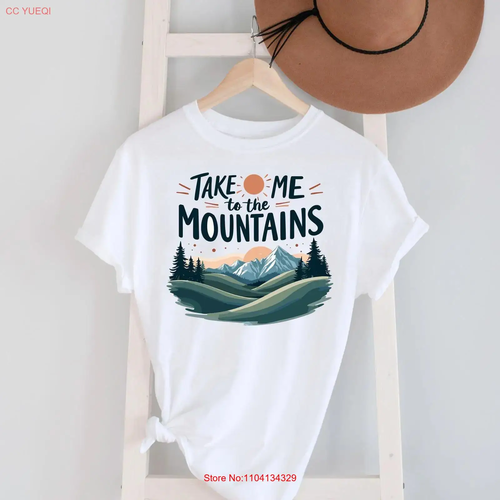 Beni dağlara götür T Shirt Mot - Outdoor Adventure Quotes Short incelemesi ve fiyatı